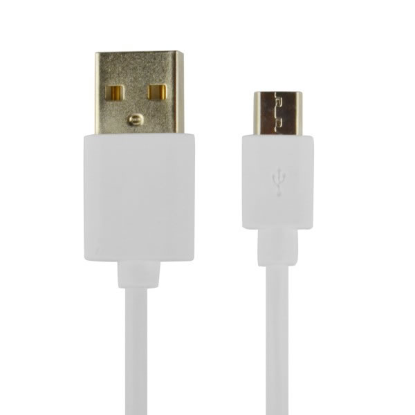 Cable Power2go Usb A A Micro Usb 1m Blanco Pack 5